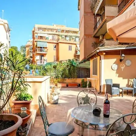 Апартаменты Vatican Heart Leone 60 Sqm Terrace Рим